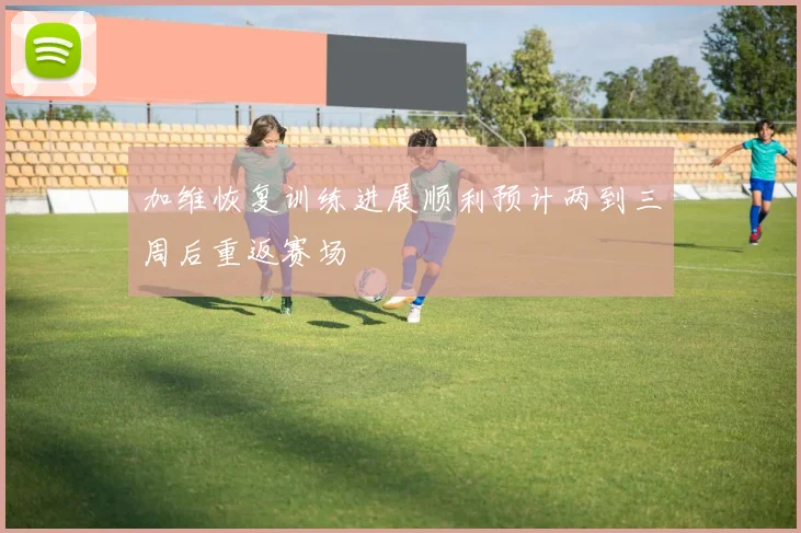 加维恢复训练进展顺利预计两到三周后重返赛场