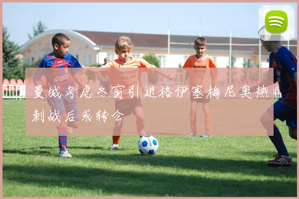 曼城考虑冬窗引进格伊塞梅尼奥热刺战后或转会